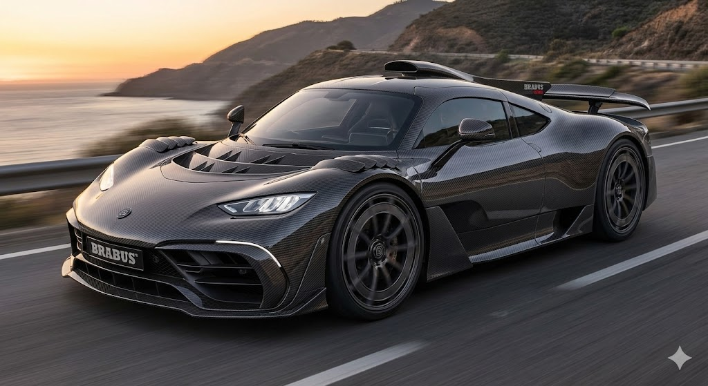 Brabus 1000: Monster Hybrid Supercar 1.000 HP dari Tuner Jerman